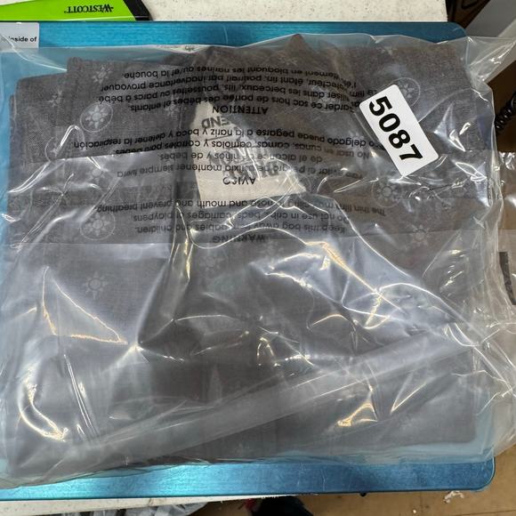 Blake Shelton x Lands End‎ Mens Gray Geometric Pattern Long Sleeve Button Down M - Picture 9 of 9